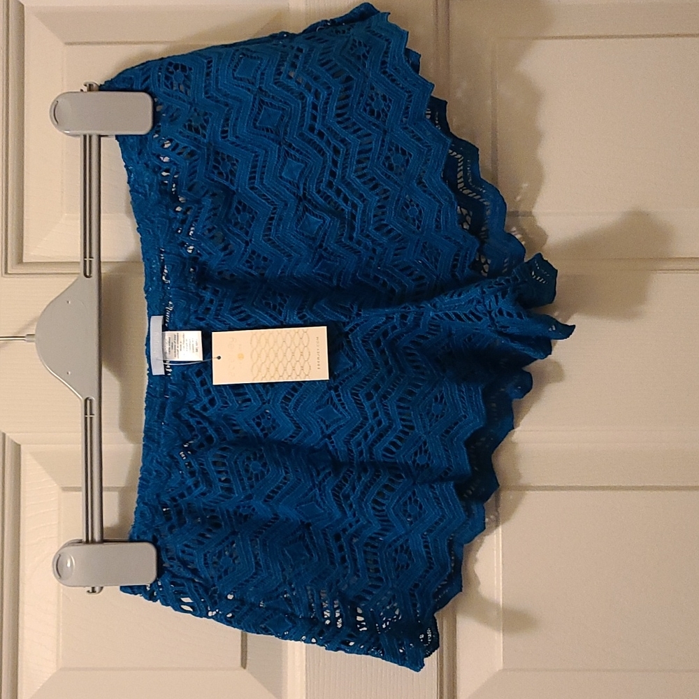Eberjey Desert Star Sam Beach Shorts in Teal Size M/L